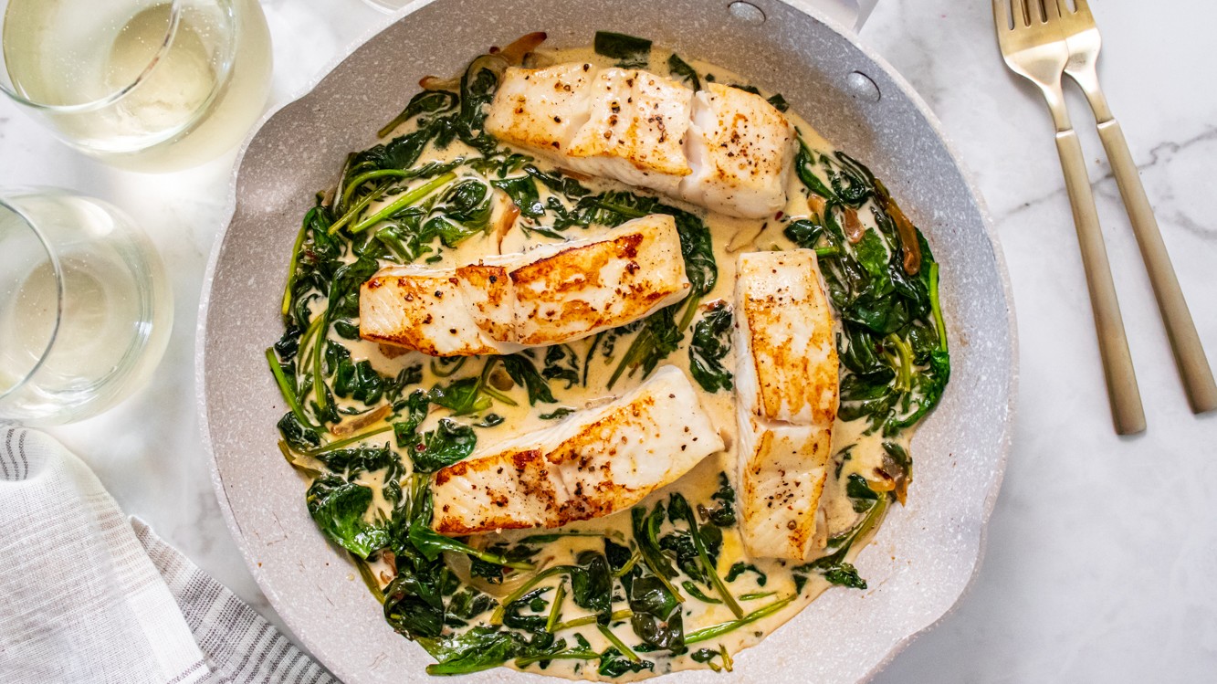 Fish Florentine – Sizzlefish