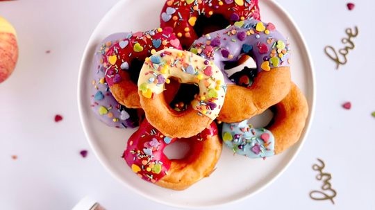 Image of Apfeldonuts 