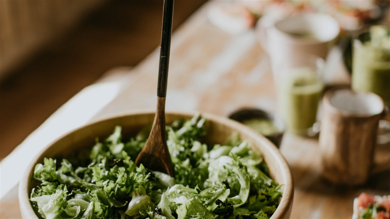 Image of Caesar Salad with Egg Fried Toast
