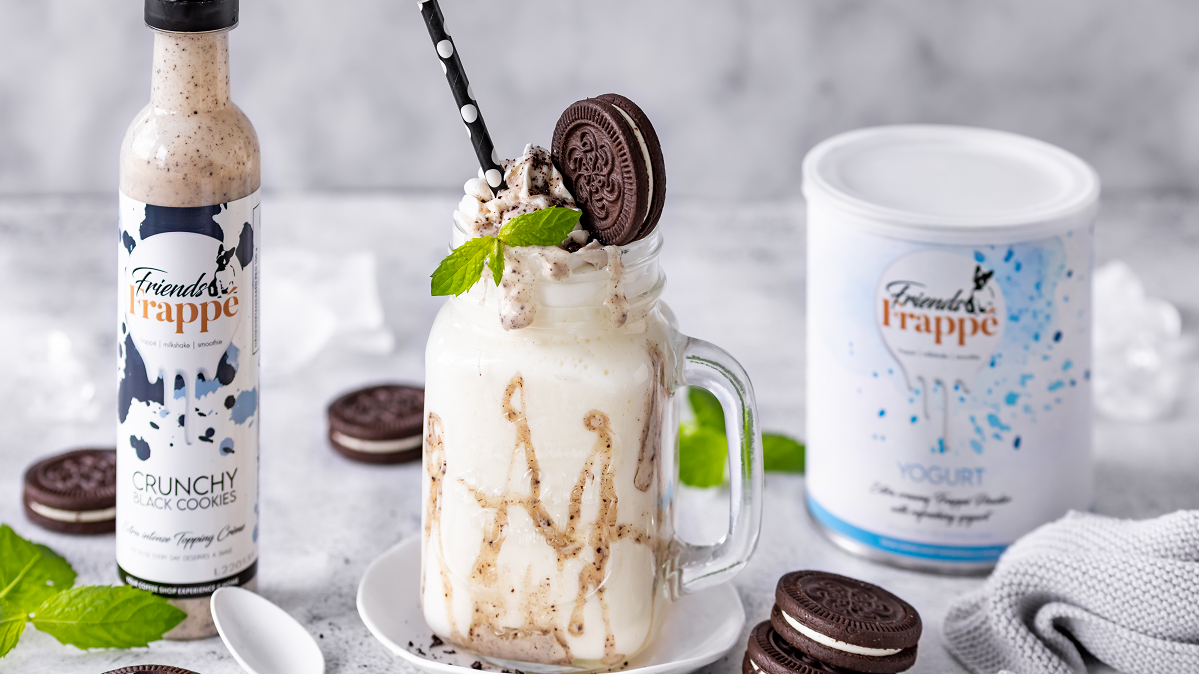Image of Black Cookie Yogurt Shake by @nicestthingsblog