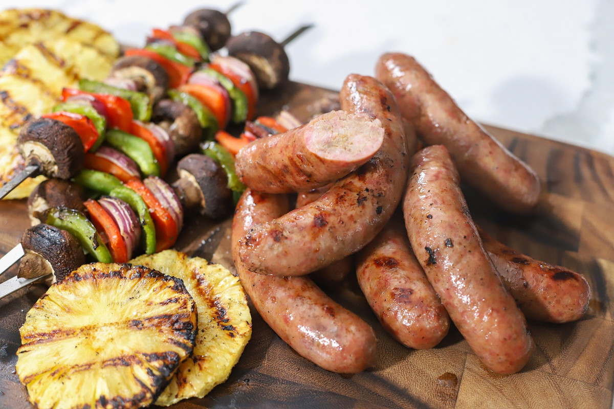 Pineapple Teriyaki Brat