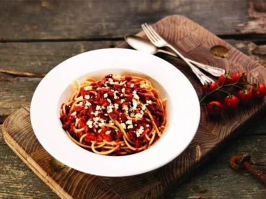 Image of Healthy Spaghetti Bolognese Recipe