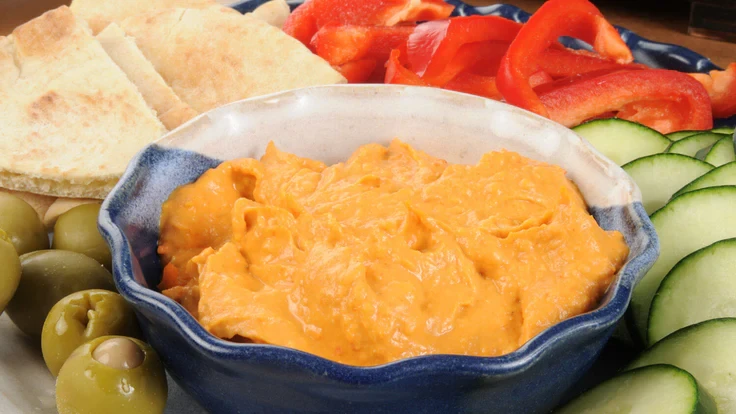 Image of Diane Henderiks' Roasted Red Pepper Hummus