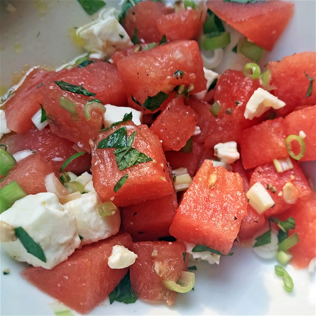 Image of Watermelon Feta Salad