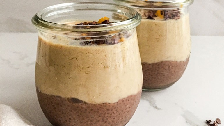 Image of Chocolate Orange Chia Pudding Recipe