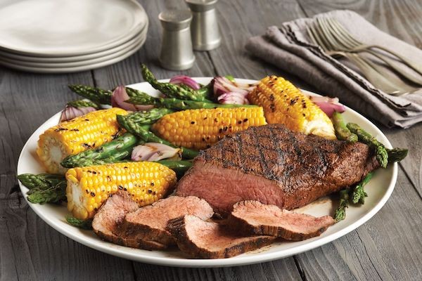 Image of Grilled Lemon Garlic Tri-Tip Dinner