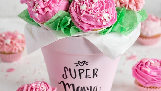Image of Mini Cupcakes im Blumentopf