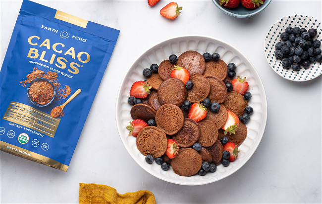 Image of Cacao Bliss Mini Pancakes