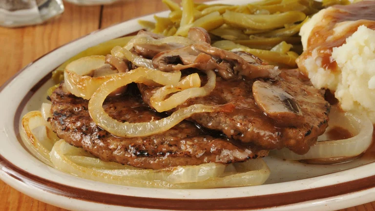 Image of French Onion Salisbury Steak