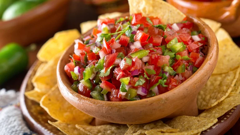 Image of Fresh Salsa with Trocomare Seasoning