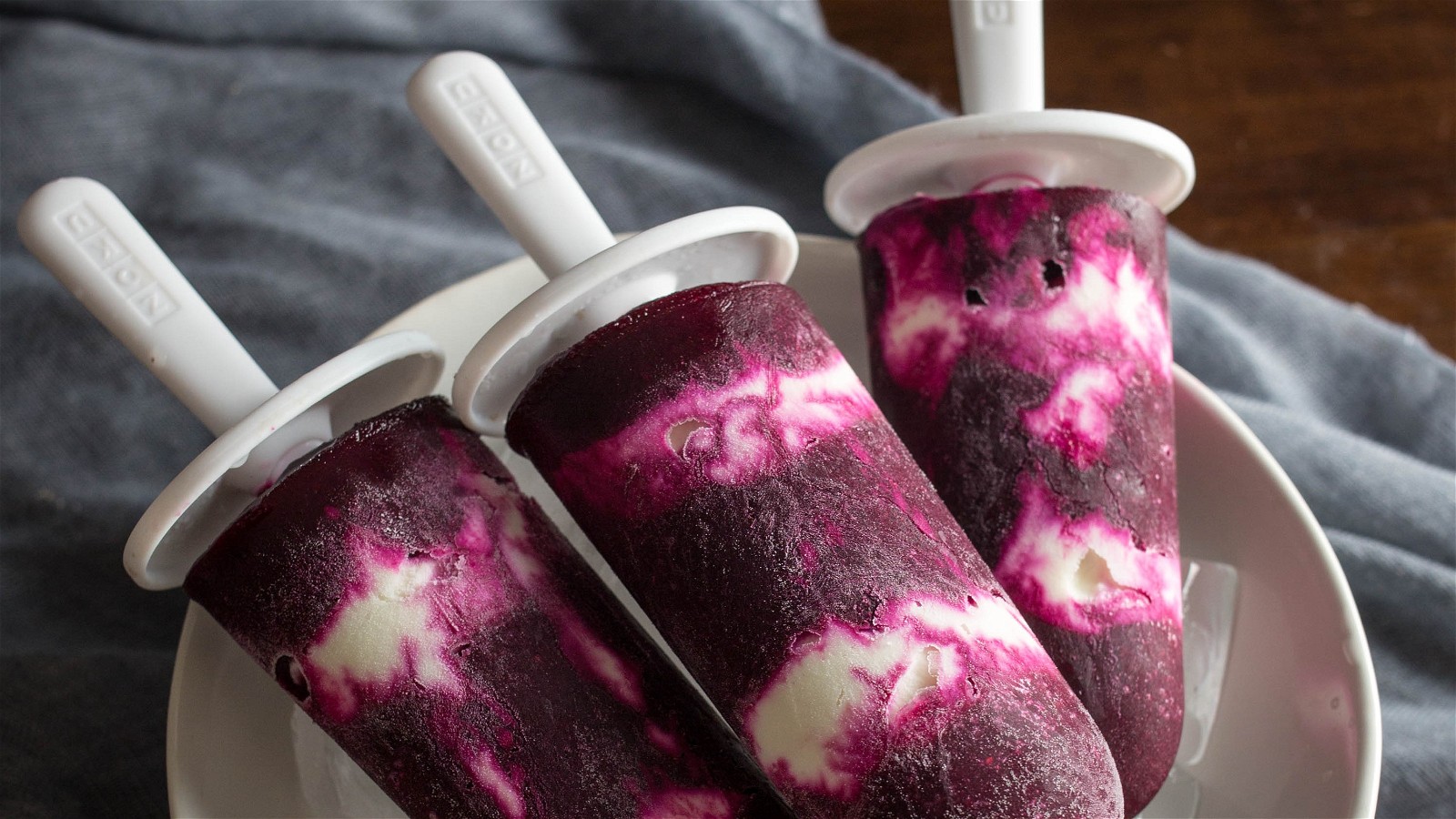 Image of Berry Beet Goat Cheese Popsicle Recipe