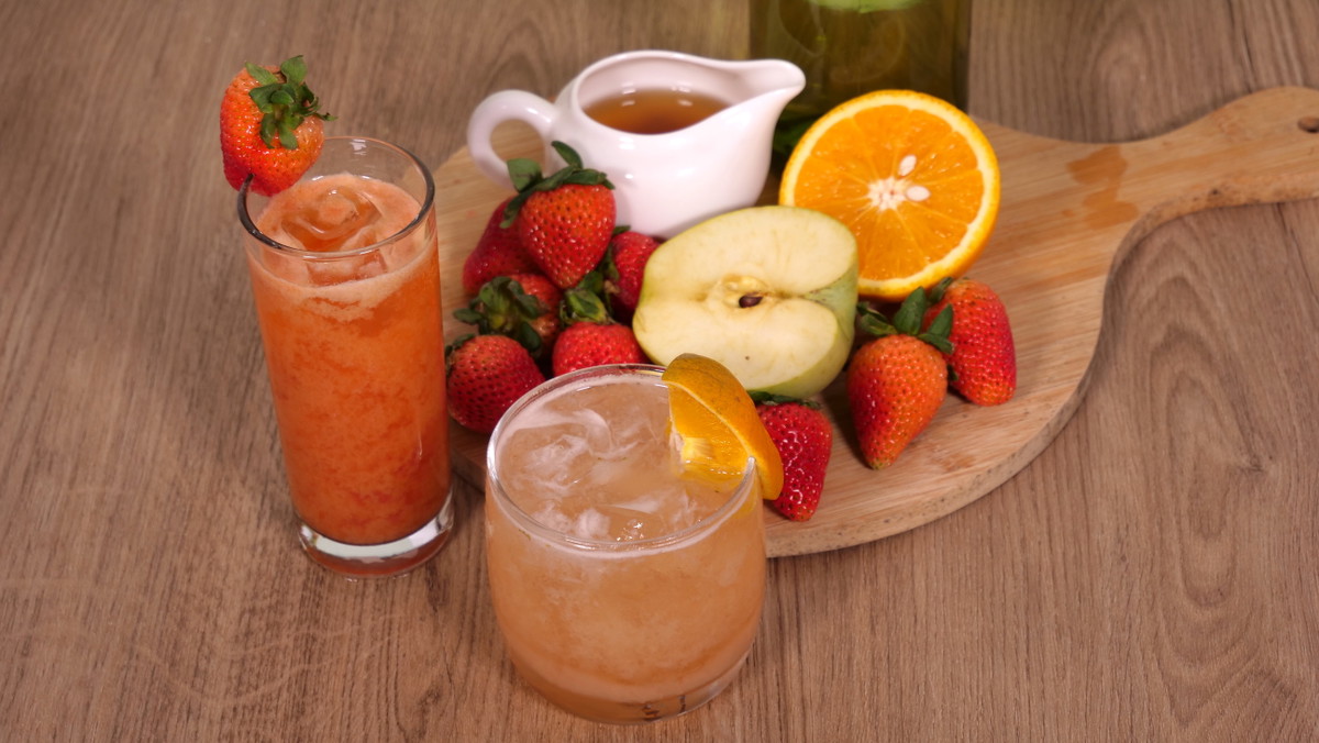 Refreshing Strawberry Juice