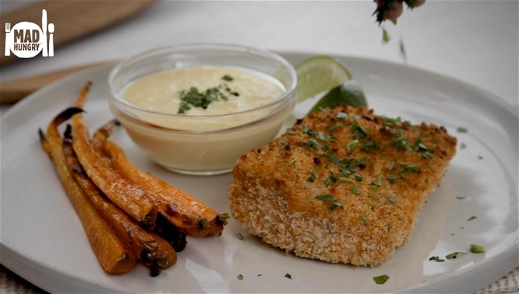 Image of Serve hot with tartar sauce and lime or on your...
