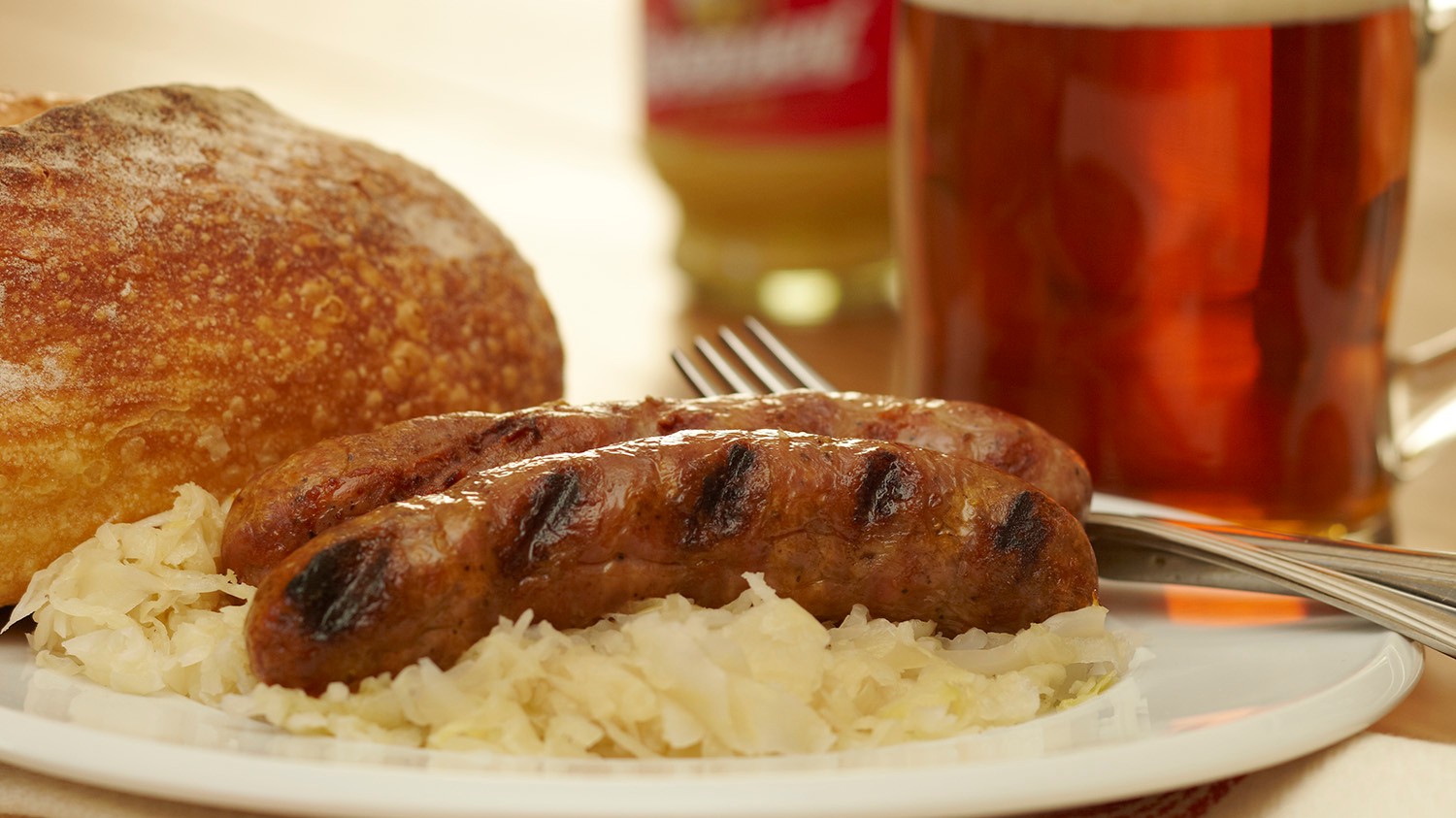 Image of Beer Braised Bratwurst