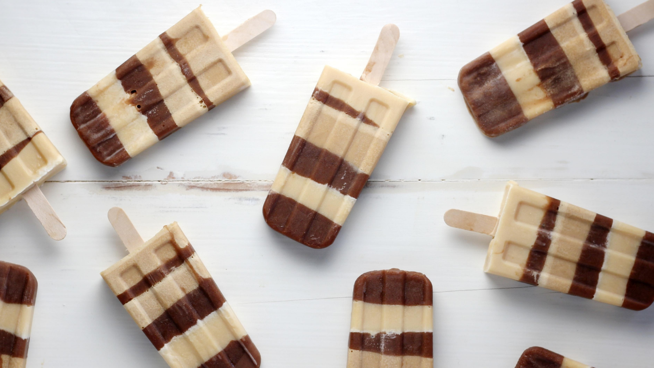 Image of Mint Iced Coffee Popsicles