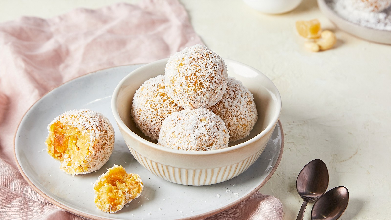 Image of Spiced Apricot & Ginger Bliss Balls