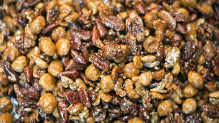 Image of Ginger Spice Roasted Nuts