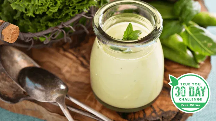 True Lime Spicy Avocado Cilantro Cream Sauce