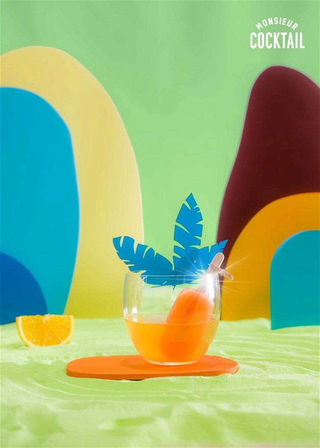 Image of Popsicle au Spritz faible en sucre