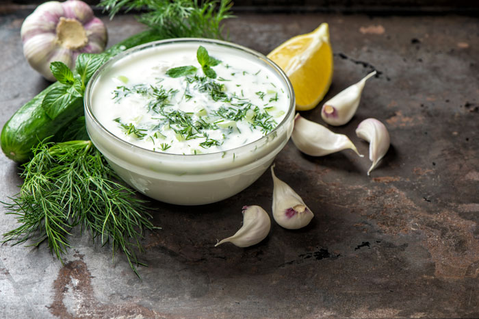 Image of CREAMY CUCUMBER DILL RANCH DRESSING