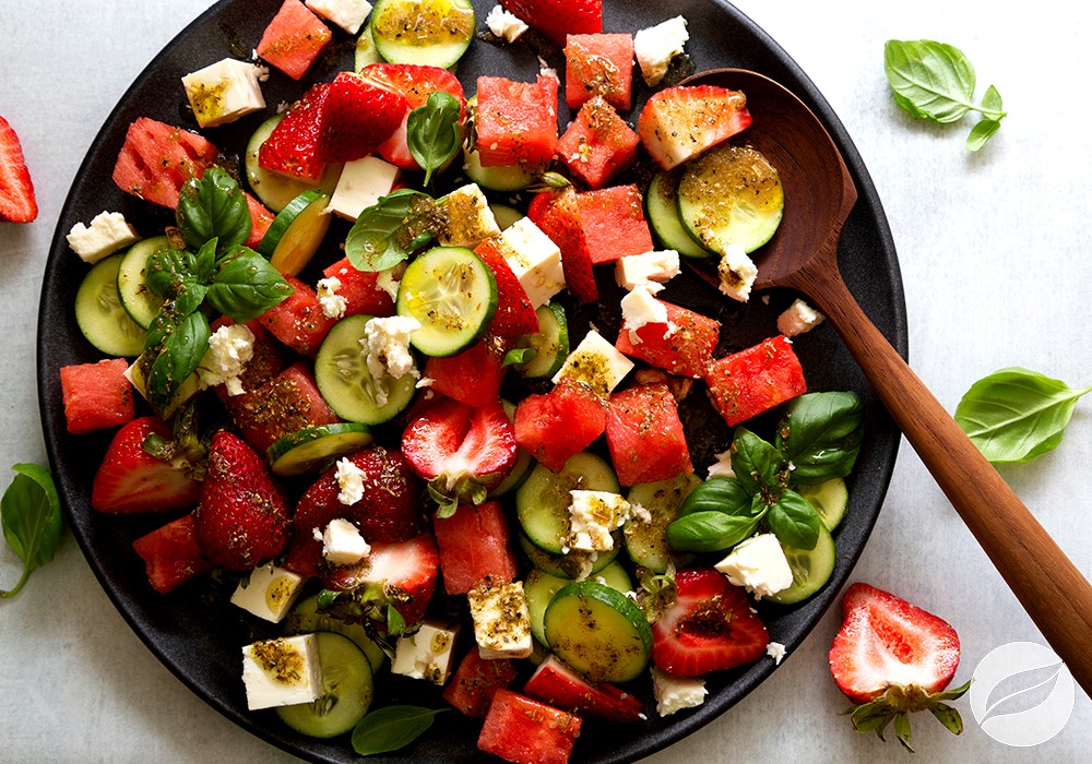 Image of Strawberry Watermelon Salad