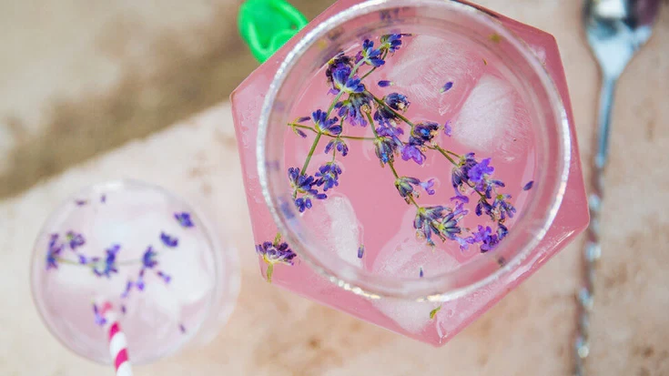 Image of Lavender Raspberry Lemonade