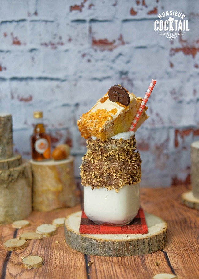 Image of Lait frappé à l'érable