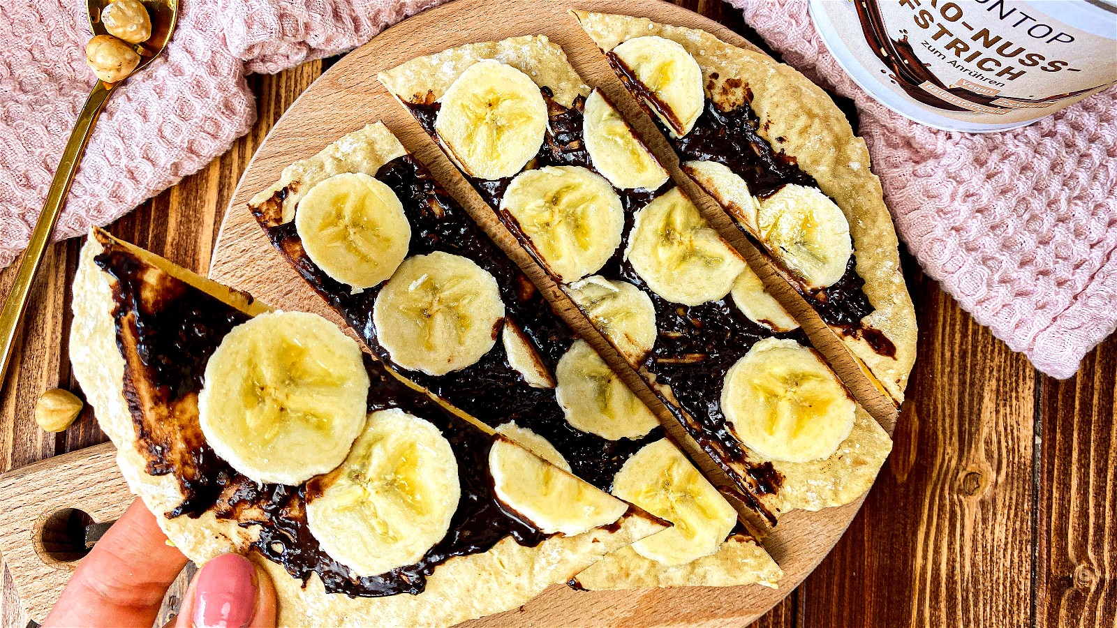 Image of SCHOKO-BANANEN-FLADBREAD