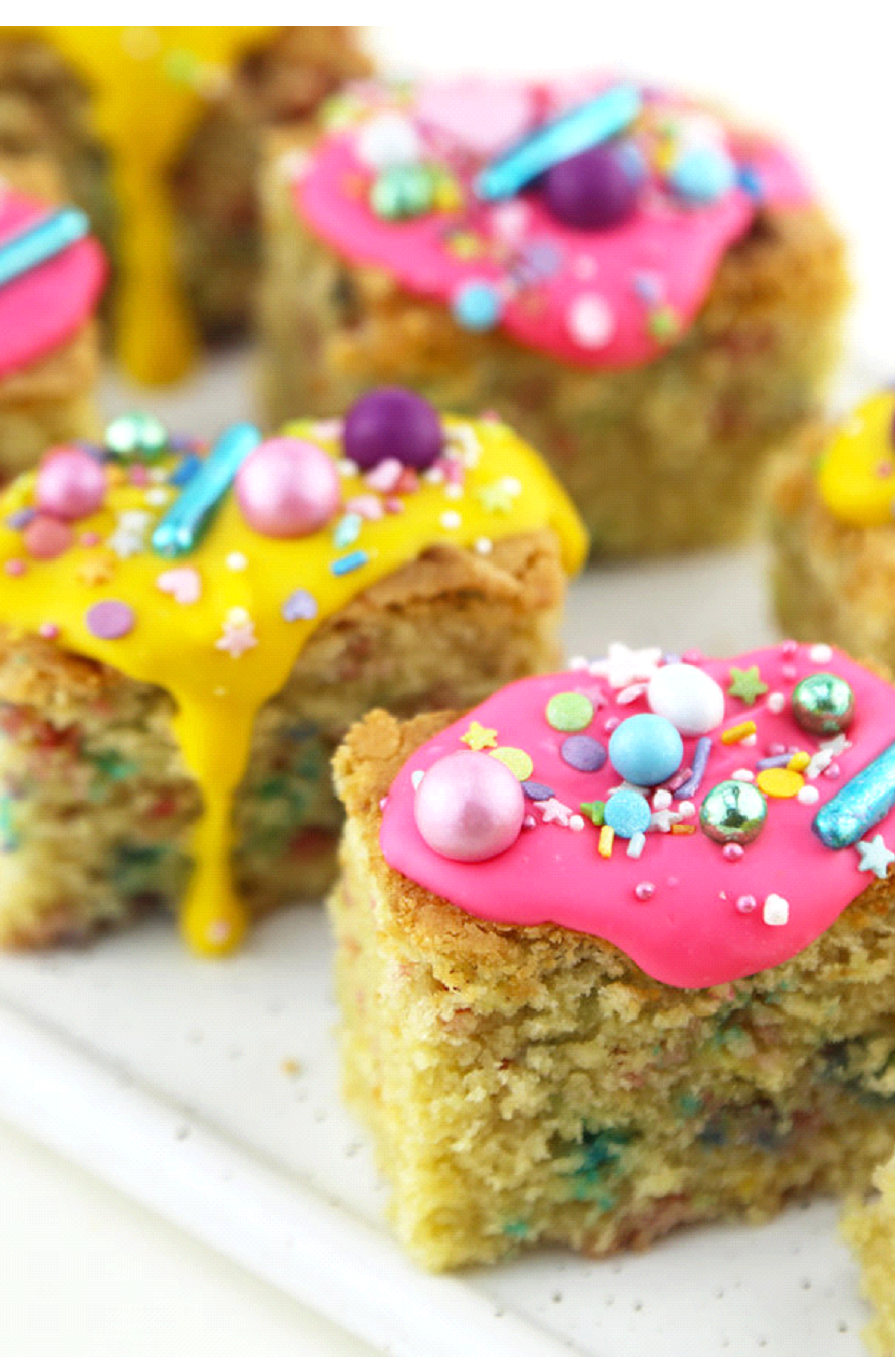 Blechkuchen mit Zitronengeschmack – Super Streusel