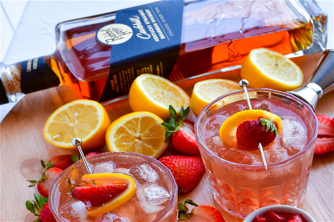 Image of Strawberry Bourbon Lemonade