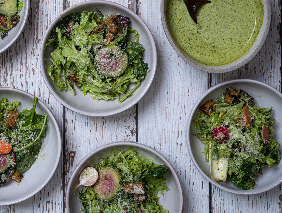 W Sauce Creamy Green Goddess Caesar Dressing
