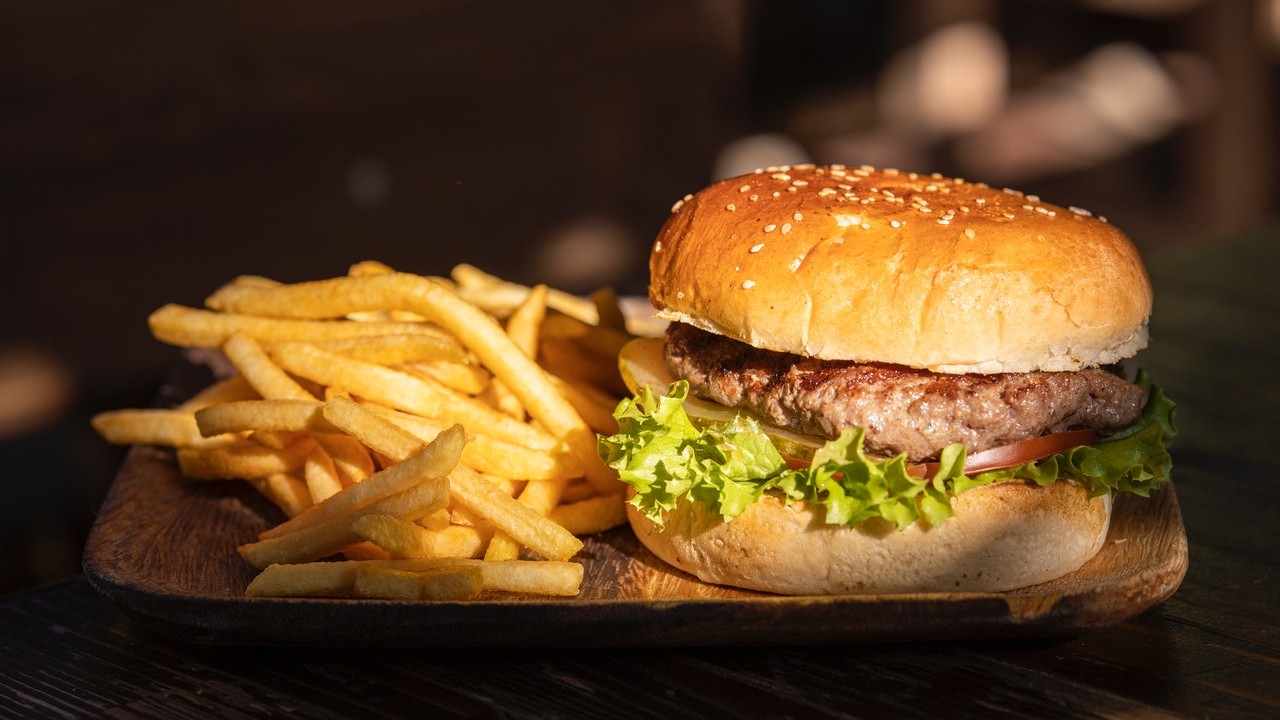 Image of Crispy Scallion Aioli and Roasted Beet Burgers