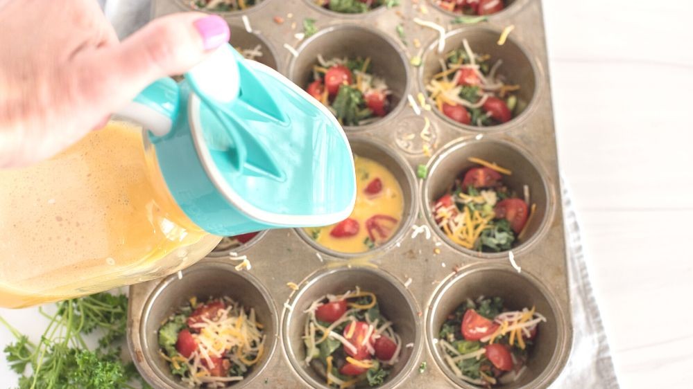 Image of How to Make Egg Muffins with the Ergo Spout® REGULAR