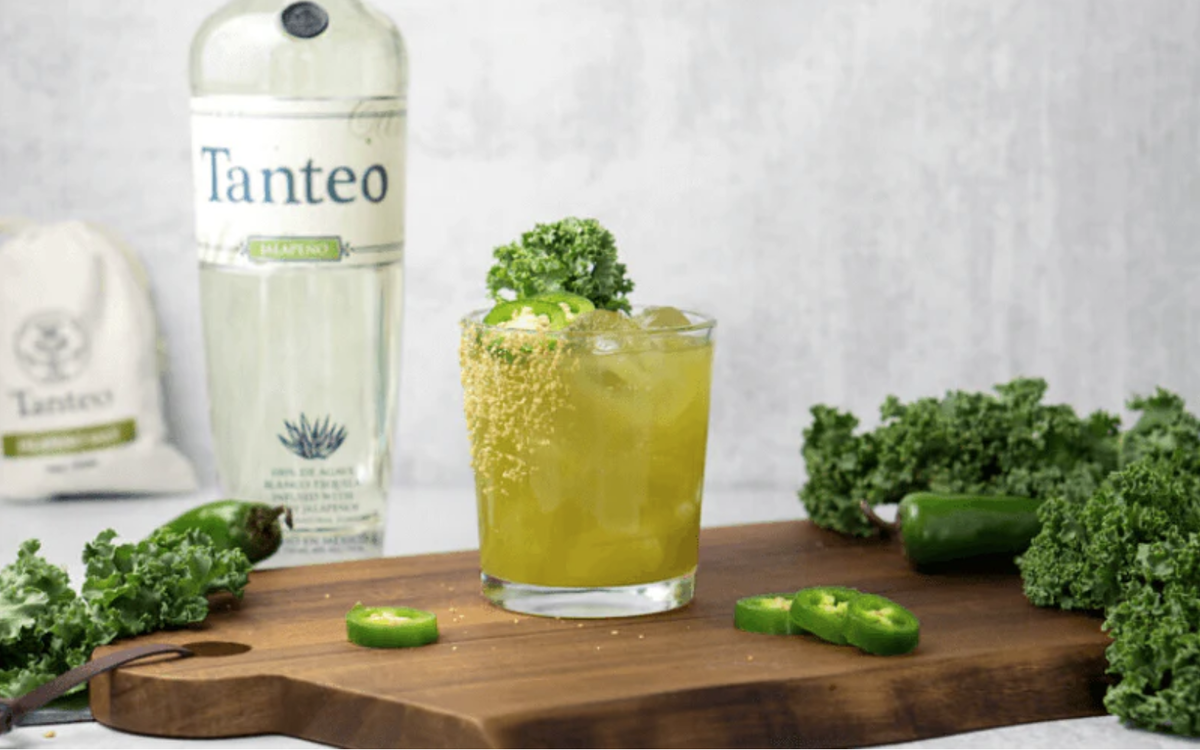 Spicy Green Juice Margarita