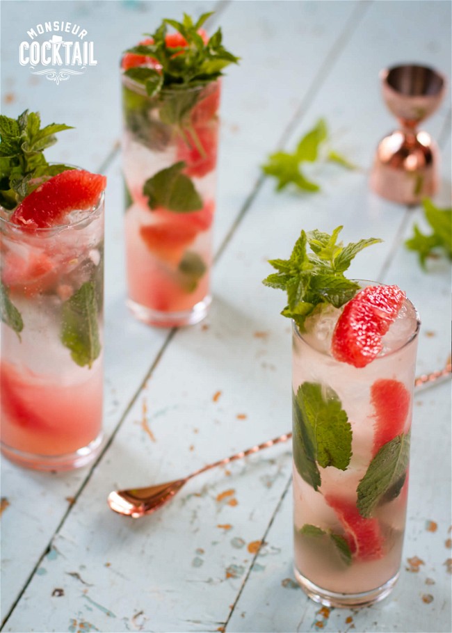Image of Mojito au pamplemousse classique