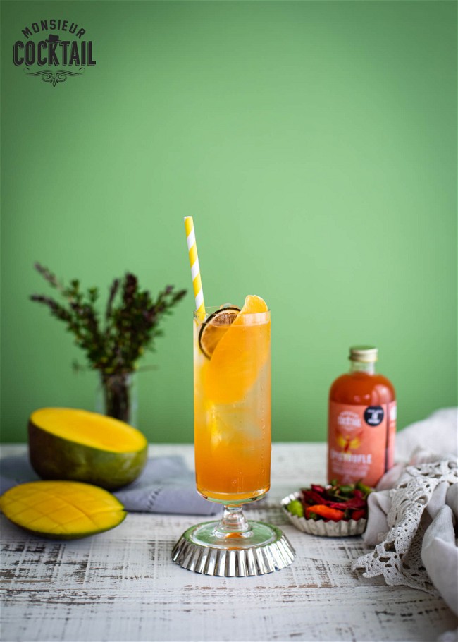 Image of Mojito à la mangue simple et rapide
