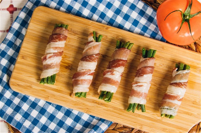 Image of Bacon Wrapped Green Beans