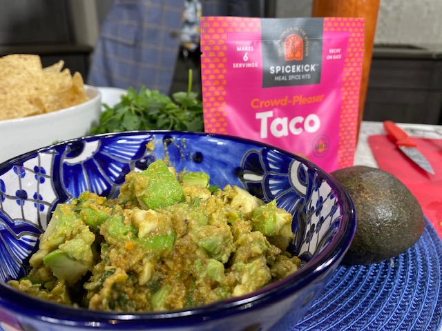Spicekick 4-Ingredient Guacamole Recipe