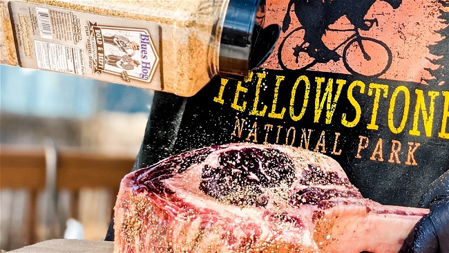 Image of Bold and Beefy Grilled Tomahawk Ribeye