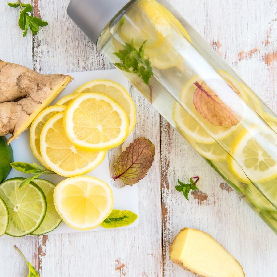 Detox Lime & Ginger Water