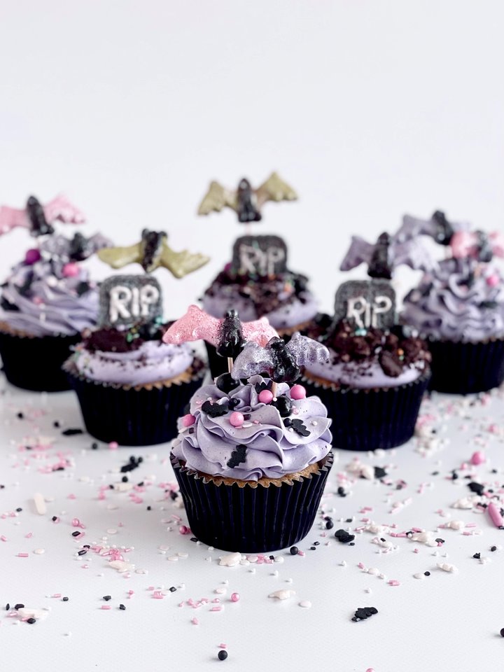 Banana Chai Cupcakes