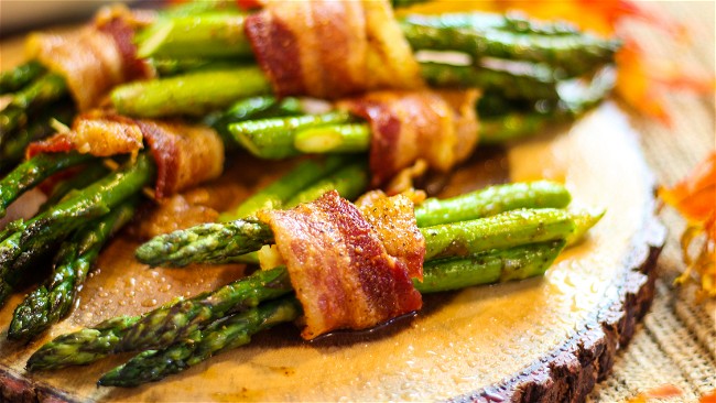 Image of Bacon Wrapped Asparagus