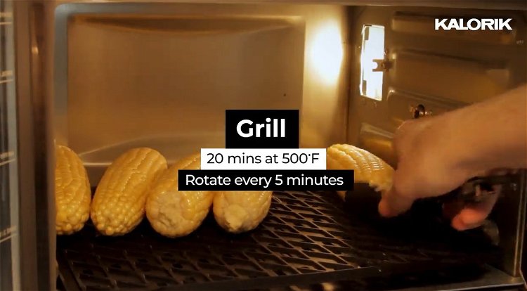 Image of Preheat the grill grate in your Air Fryer Oven Grill...