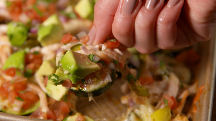 Image of Zucchini Chip Nachos