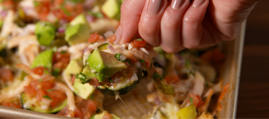 Zucchini Chip Nachos