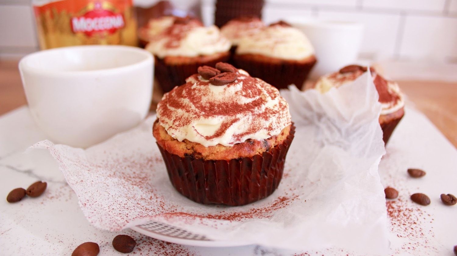 Image of Low Carb Cappuccino Cupcakes