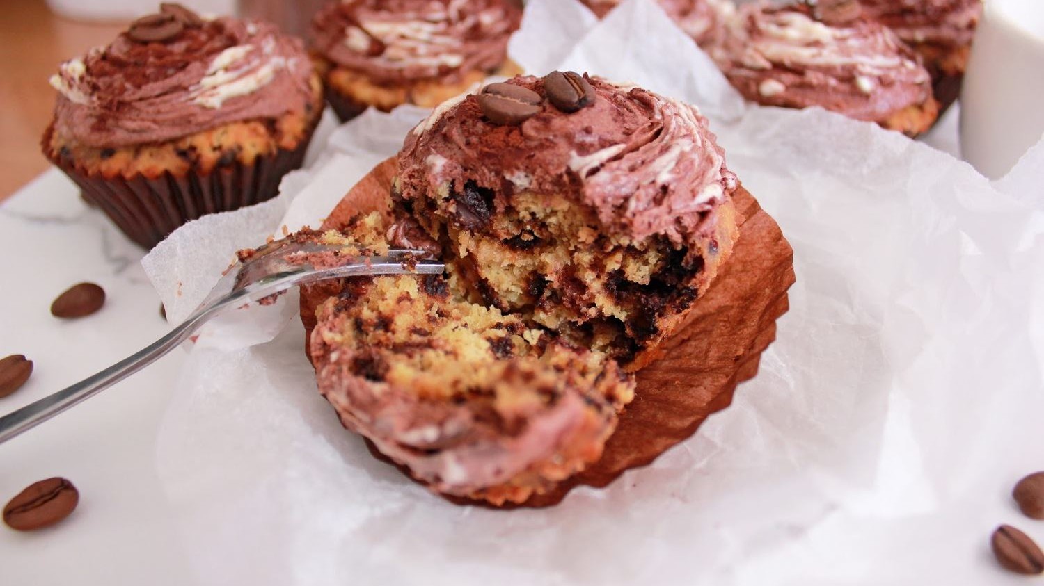 Image of Low Carb Mocha Cupcakes