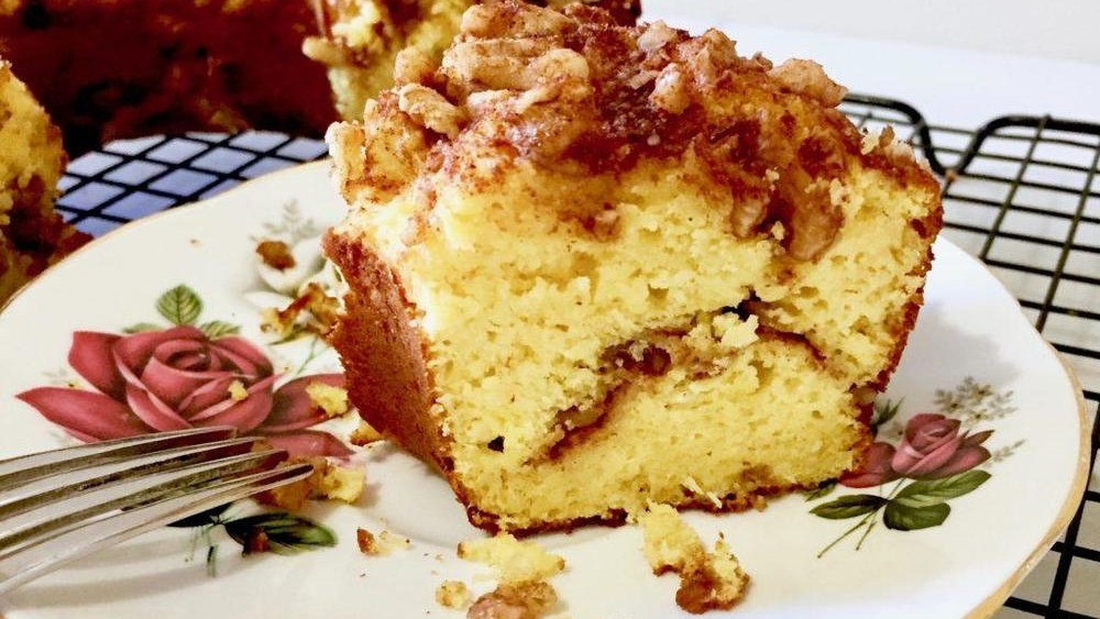 Image of Low Carb Cinnamon and Walnut Cake