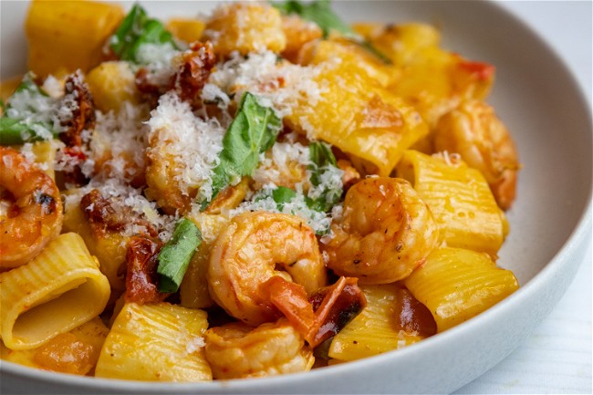 Image of Pasta with Spicy Calabrian Shrimp