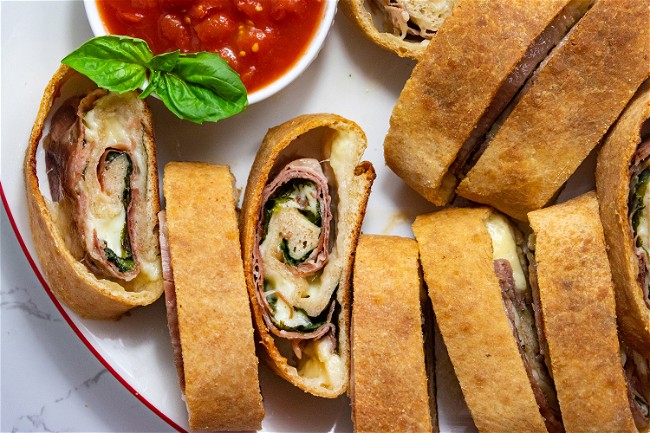 Image of Venetian Rolled Pizza (Stromboli)